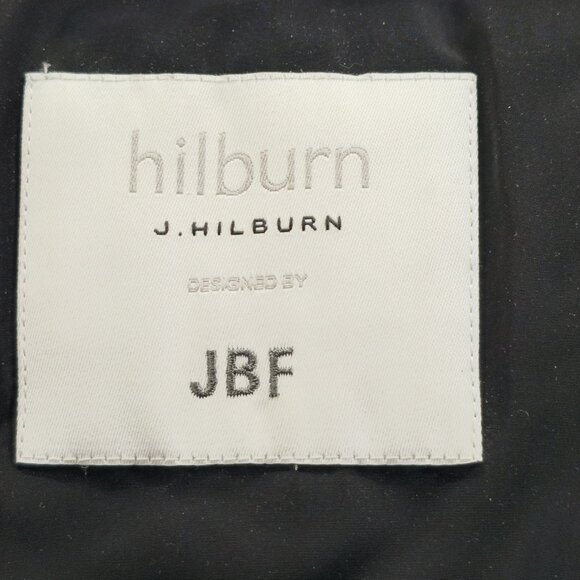 J.Hilburn Quilted Black Jacket With Snap Closure & Pockets, Mens XL - Picture 4 of 9